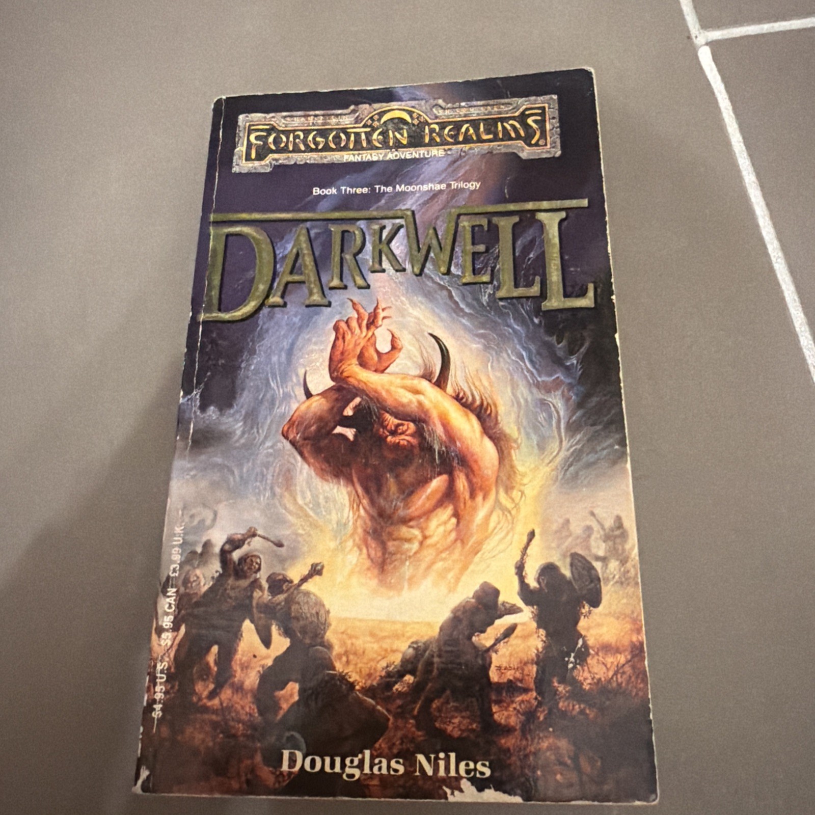Dragonlance Forgotten Realms Lot 8 Book- Harpers, twilight giants, azure bonds