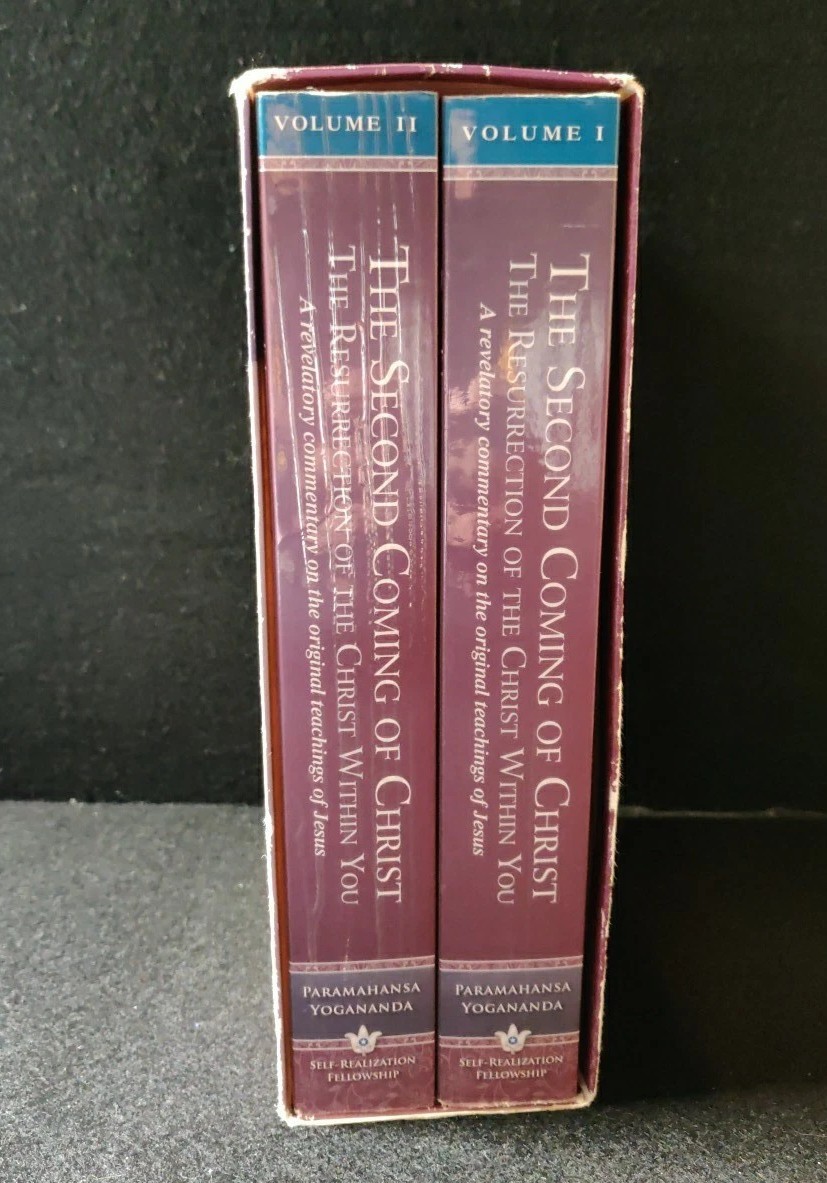 The Second Coming of Christ 2-Vol Box Set Yogananda SRF Paperback 2008