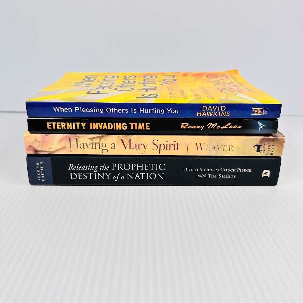 4x Christina Literature – Self Help – Paperback Books Multiple Titles & Authors