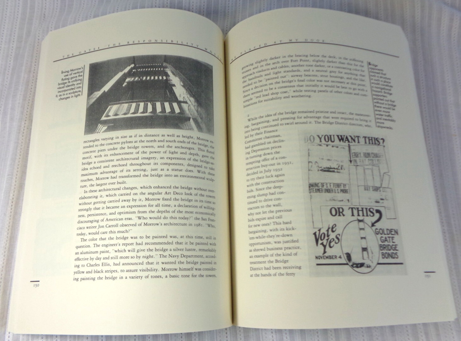 THE GATE TRUE STORY OF DESIGN AND CONSTRUCTION GOLDEN BRIDGE John Van Der Zee VG