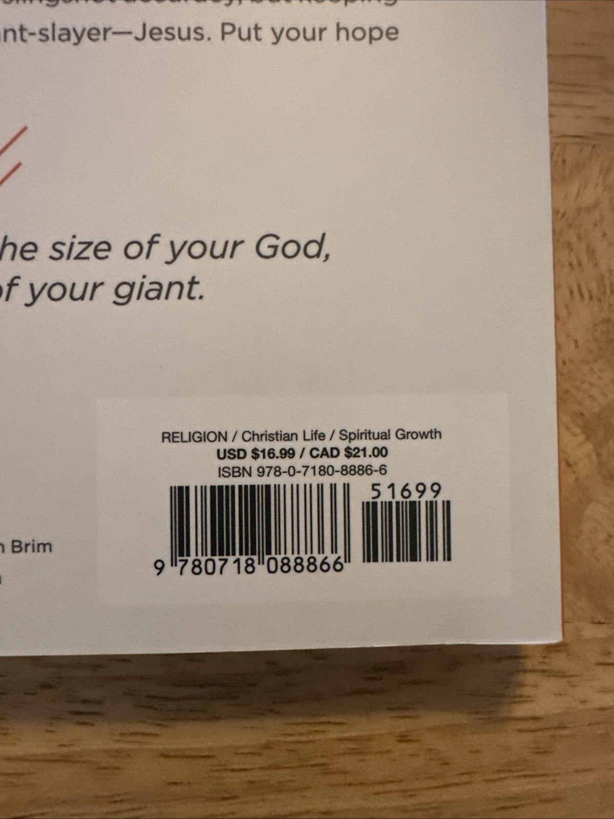 Goliath Must Fall: Winning the Battle Against Your Giants by Giglio, Louie