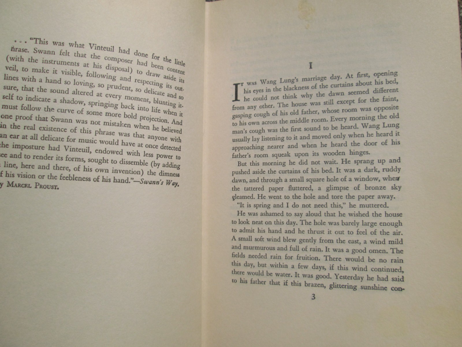 The Good Earth by Pearl S. Buck Grosset & Dunlap Hardcover 1936 1st Ed. 33rd Pri