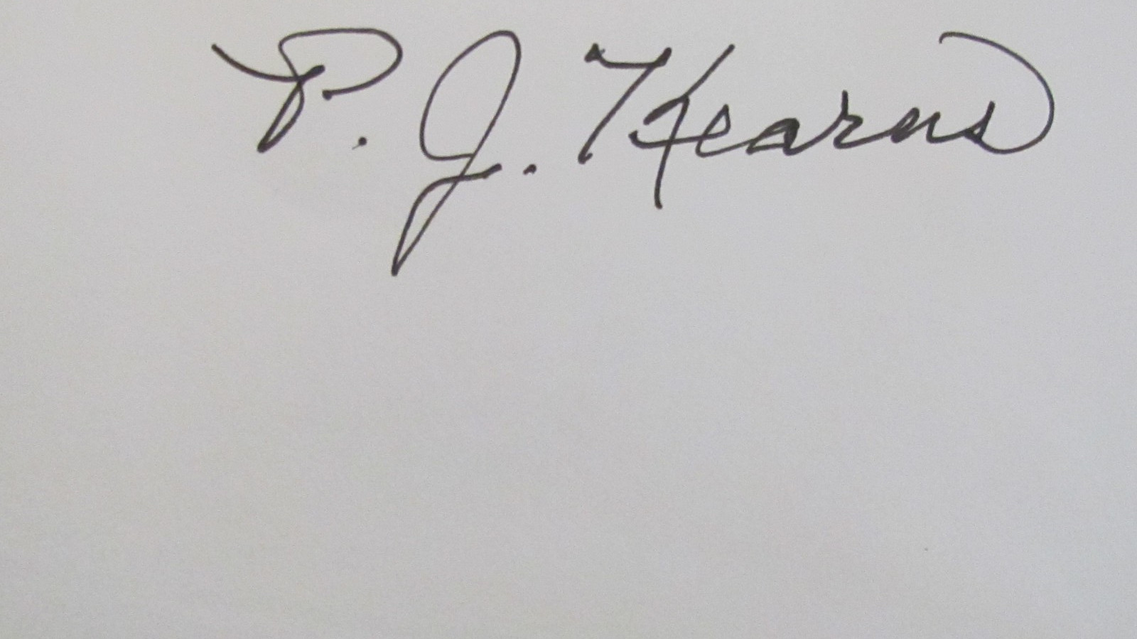 The Fellers Called Him Bill (Book I) – By P. J. Kearns – HC – Signed