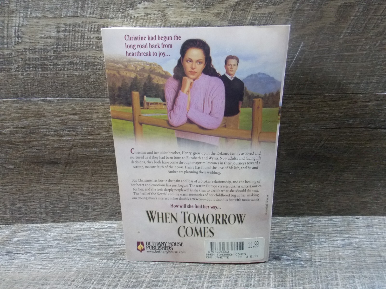 Janette Oke Mixed Lot of 3 PB Books: When Tomorrow Comes, Return to Harmony +1
