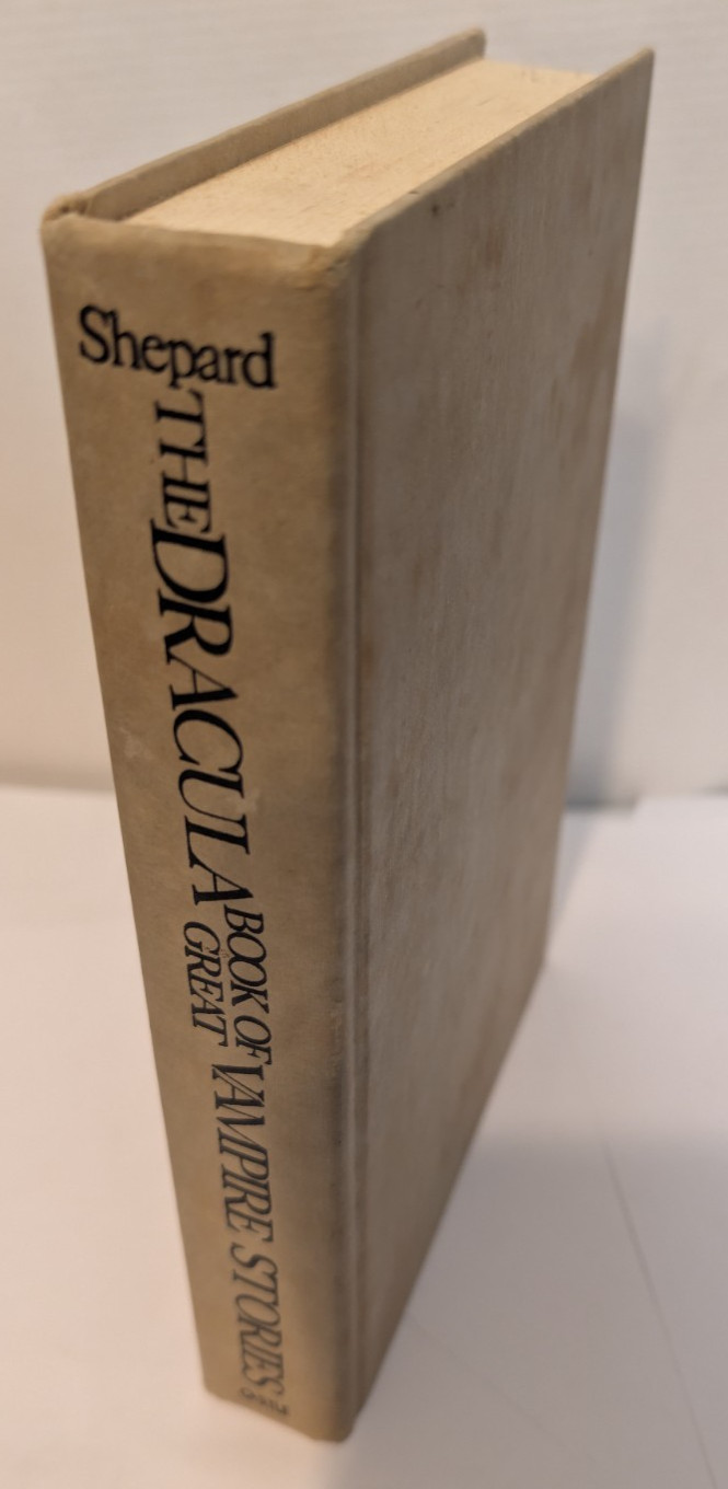 Shepard, Leslie THE DRACULA BOOK OF GREAT VAMPIRE STORIES 1979 No Dust Jacket