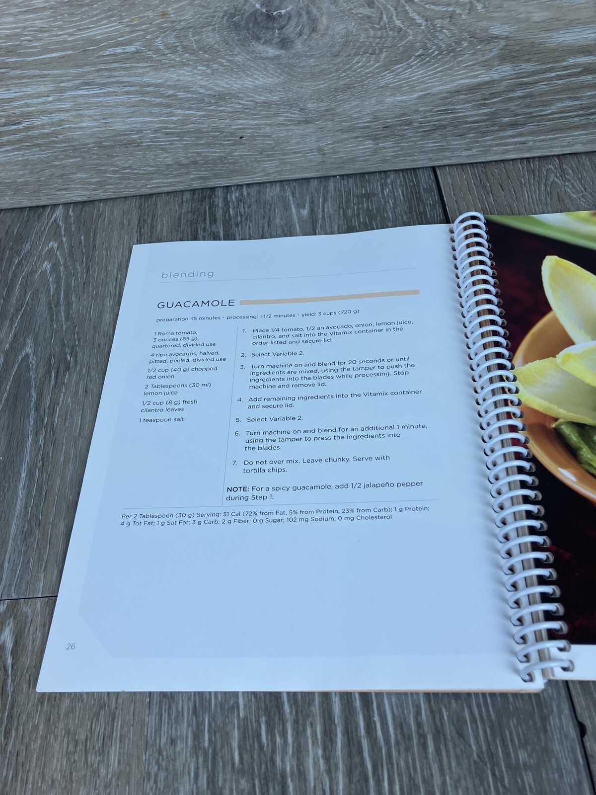 VITAMIX Getting Started Plus Blender Recipes & Manual Spiral Cookbook
