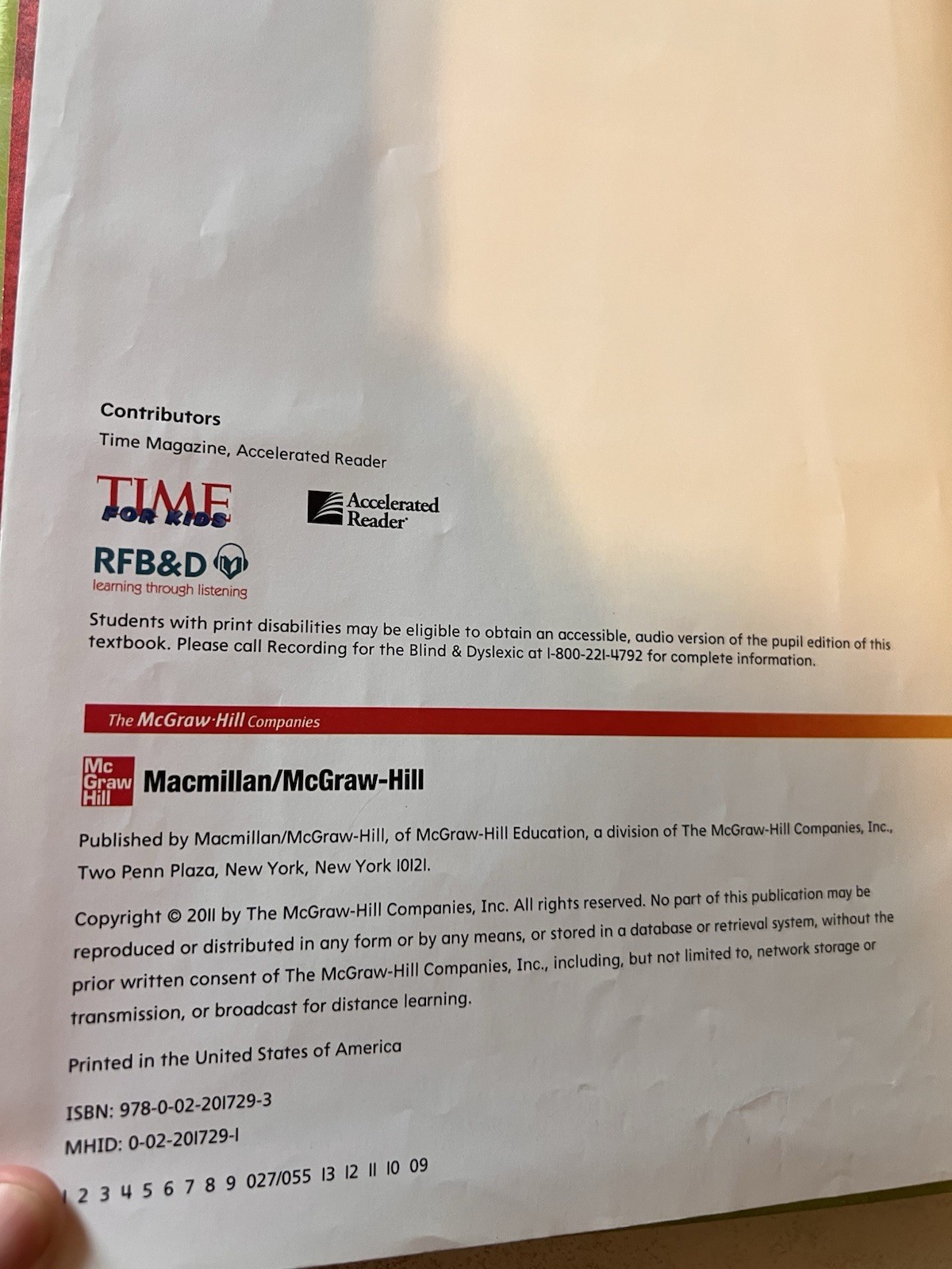 Macmillan/McGraw-Hill Treasures Level 1.5 (A Reading/Language Arts Program) Book
