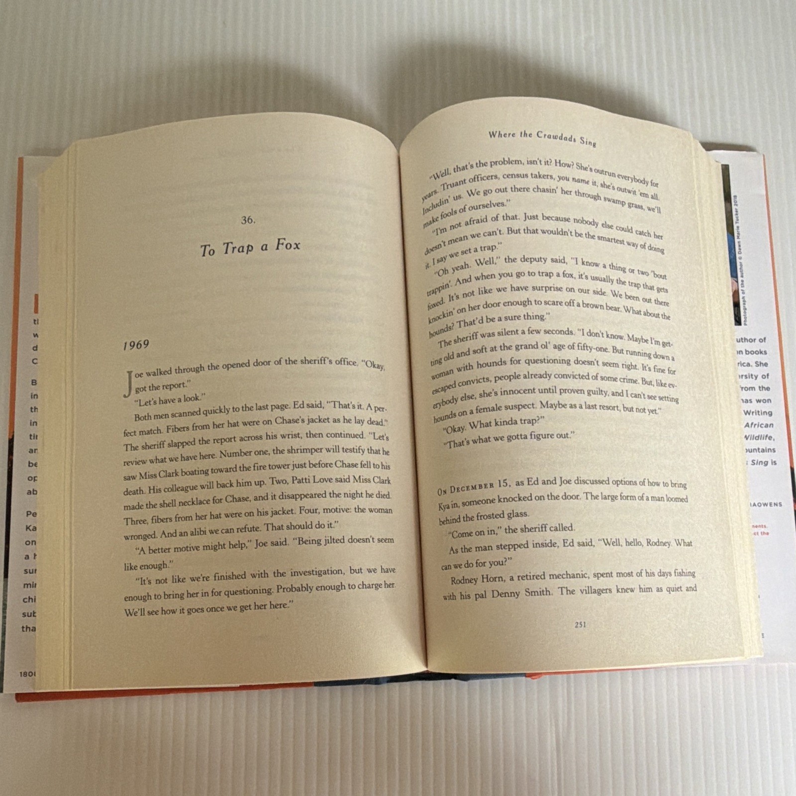 Delia Owens Where the Crawdads Sing: Reese’s Book Club Hardcover 2018 Dust Jack…