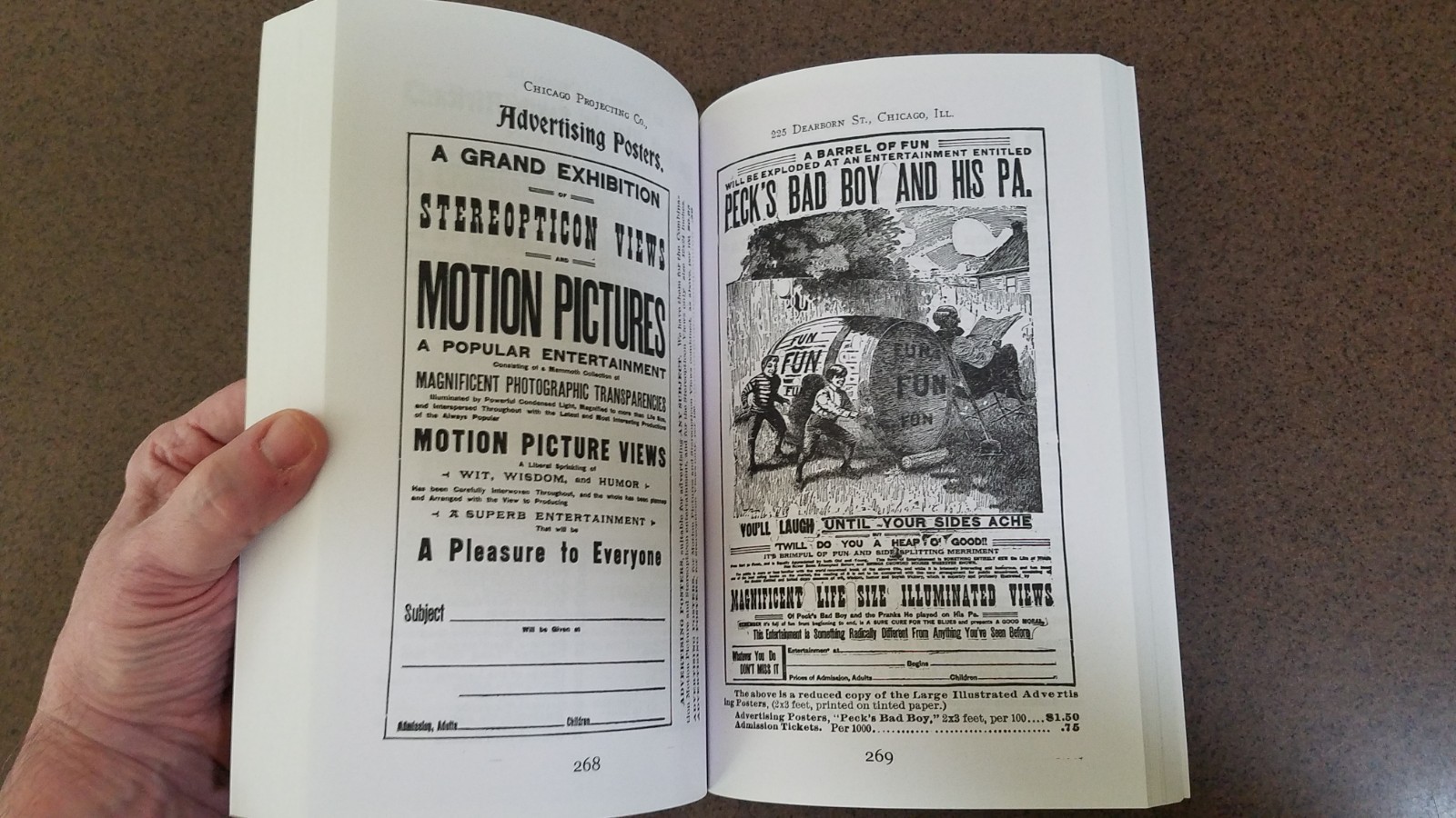 1907 Chicago Projecting Co Entertainer’s Supplies Catalog DELUXE REPRINT EDITION