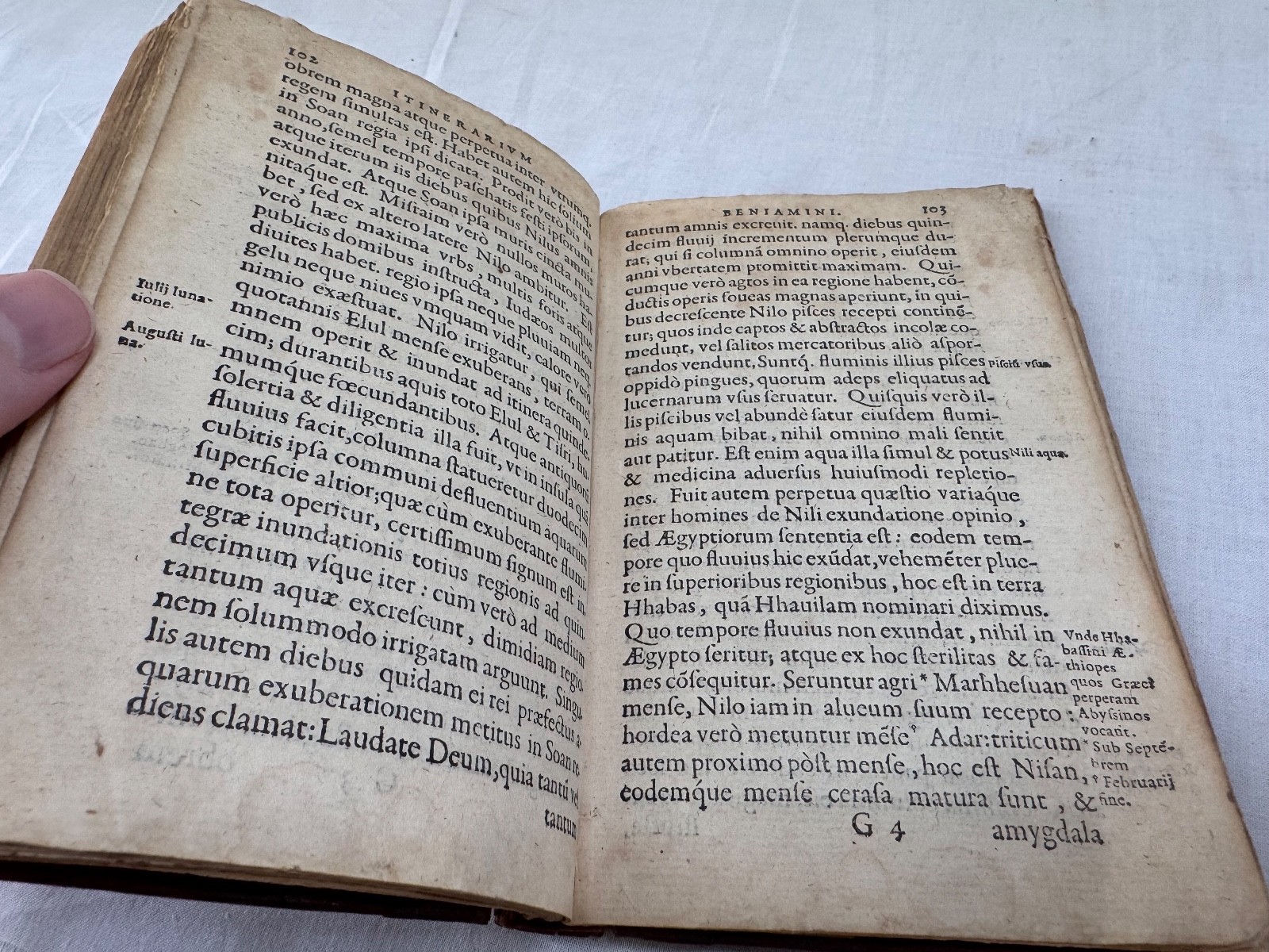 Itinerarium Beniamini Tudelensis 1575 Christopher Plantin Judaica Travel Antwerp