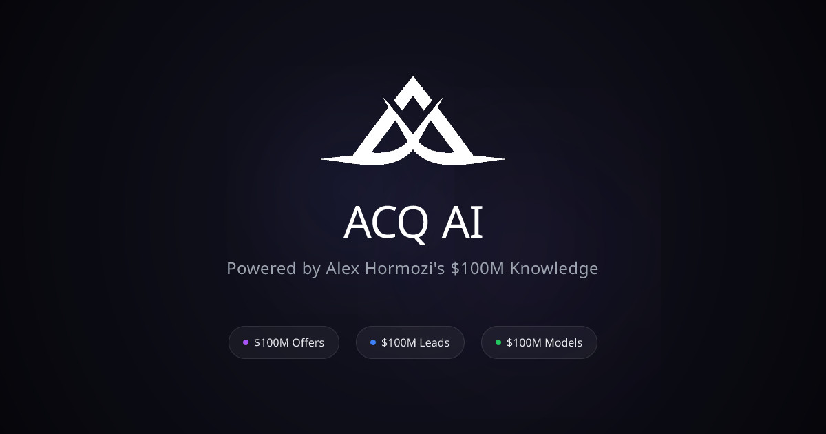 Alex Hormozi $100M Collection – AI + Playbooks + Money Models + Leads + Offers