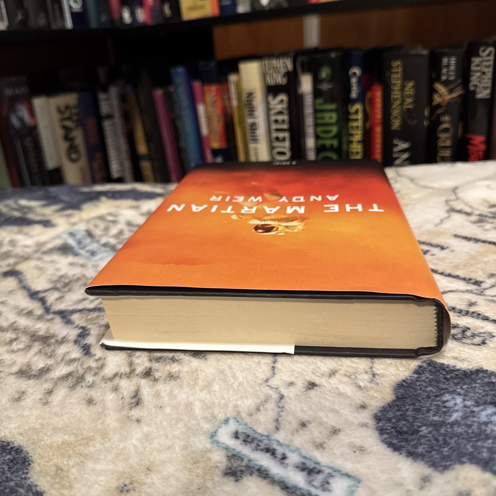 The Martian by Andy Weir (2014, Hardcover) First Edition/Late Print, VG, HCDJ