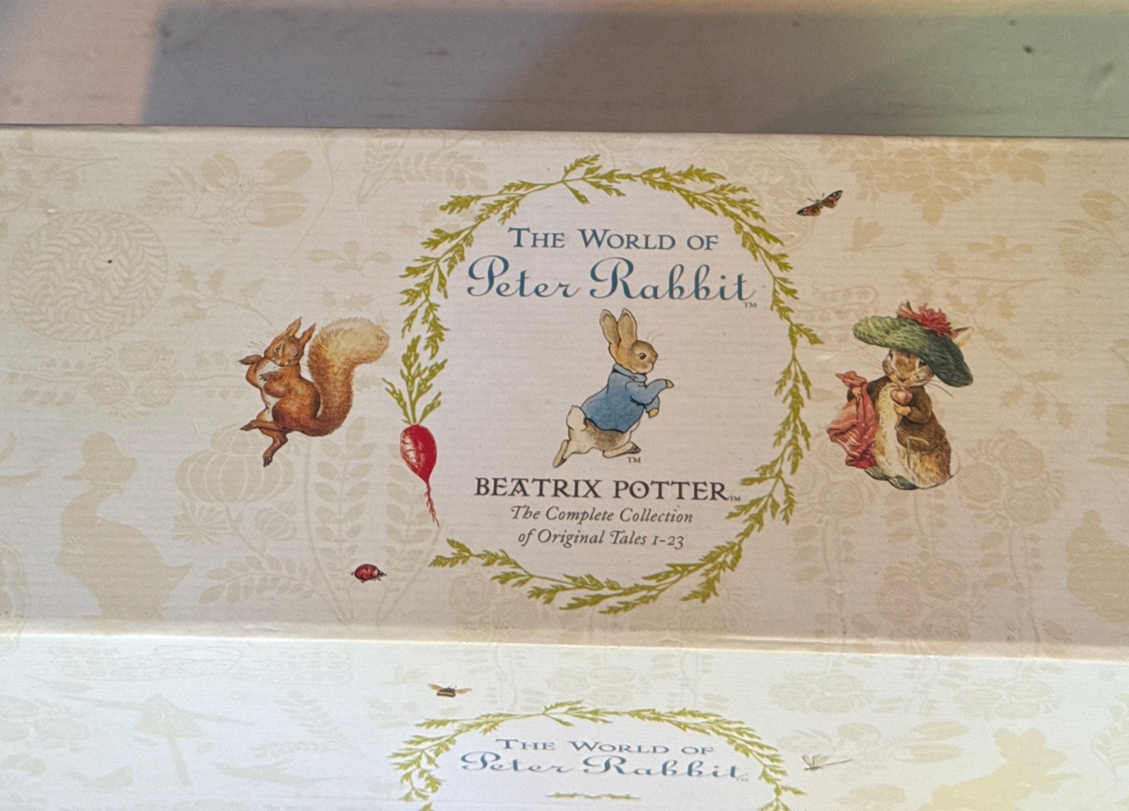 Beatrix Potter World Of Peter Rabbit Tales Complete Collection 1-23 Book Set Box