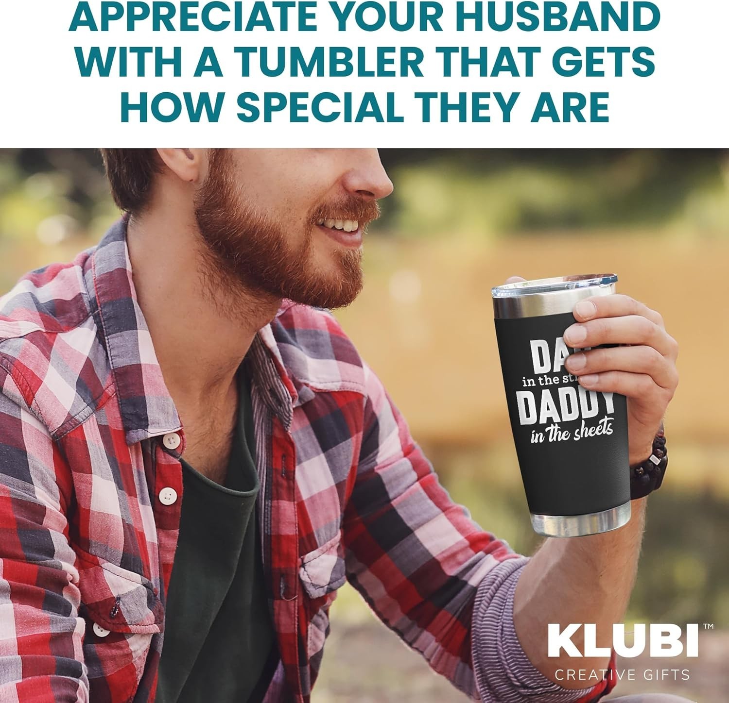 20oz Insulated Stainless Steel Tumbler – Dad in the Streets, Daddy in the Sheets