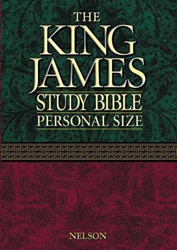King James Study Bible – Hardcover, by Thomas Nelson Publishers – Very Good