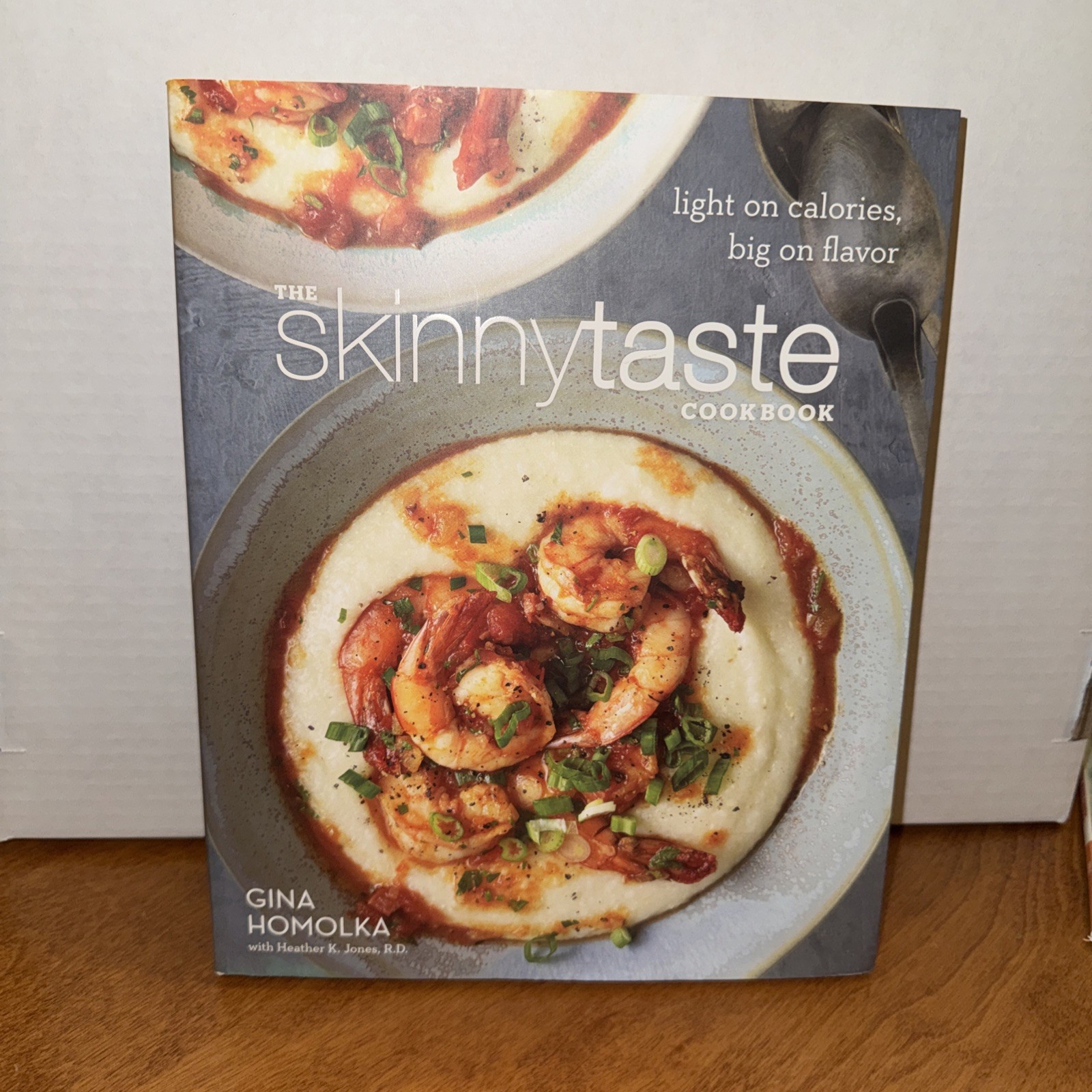 Never used- Skinnytaste Cookbook by Heather K. Jones & Gina Homolka- Hardcover