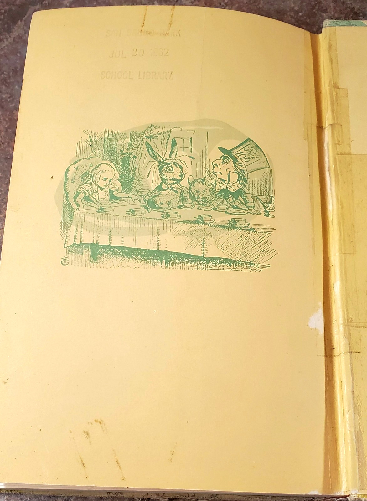 Alice In Wonderland and Through The Looking Glass – HC, 1946 – Illustrated