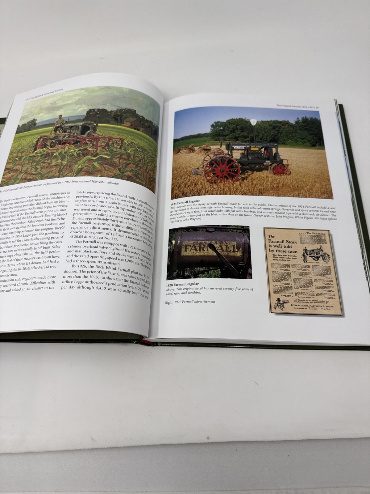 The Big Book of Farmall Tractors by Robert Pripps 2003 HC DJ Model Encyclopedia