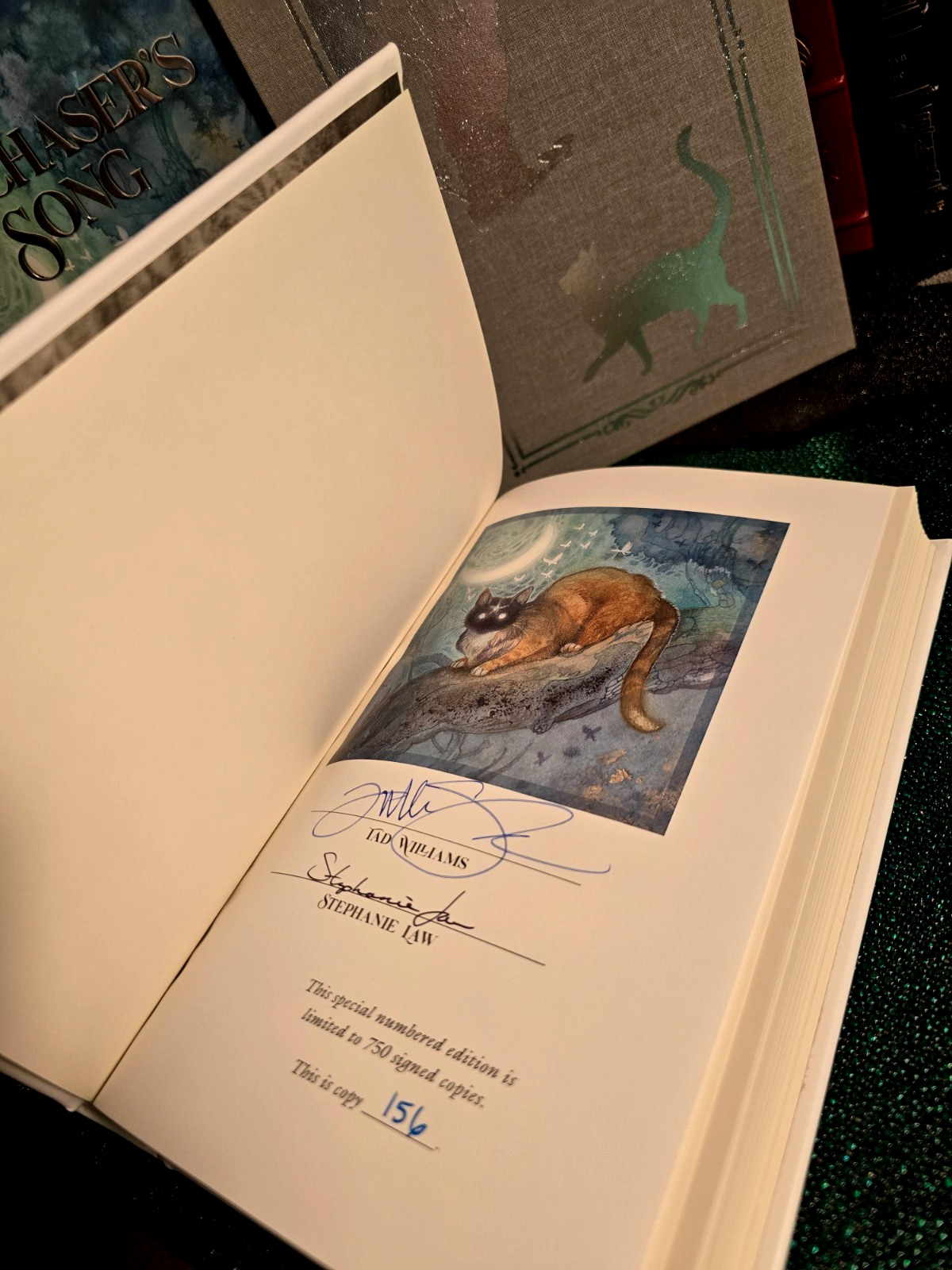 Tailchaser’s Song; Tad Williams; Grim Oak; Signed Numbered Slipcased Edition