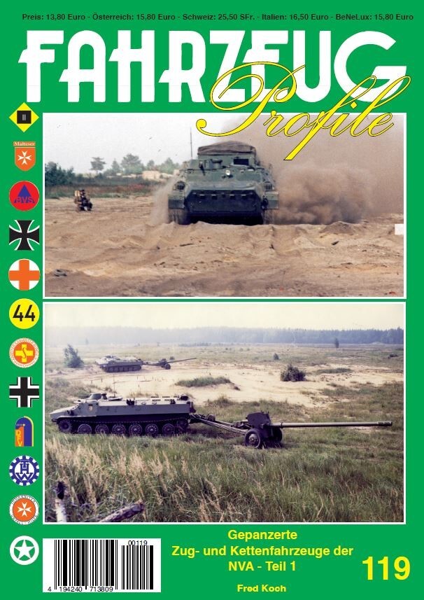 FAHRZEUG Profile 119 Gepanzerte Zug- und Kettenfahrzeuge der NVA – Teil 1