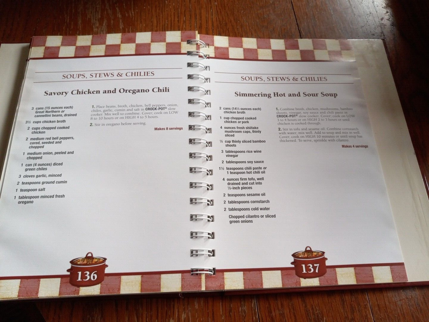 Crock-Pot The Original Slow Cooker Chicken Hardcover With Spiral 2009