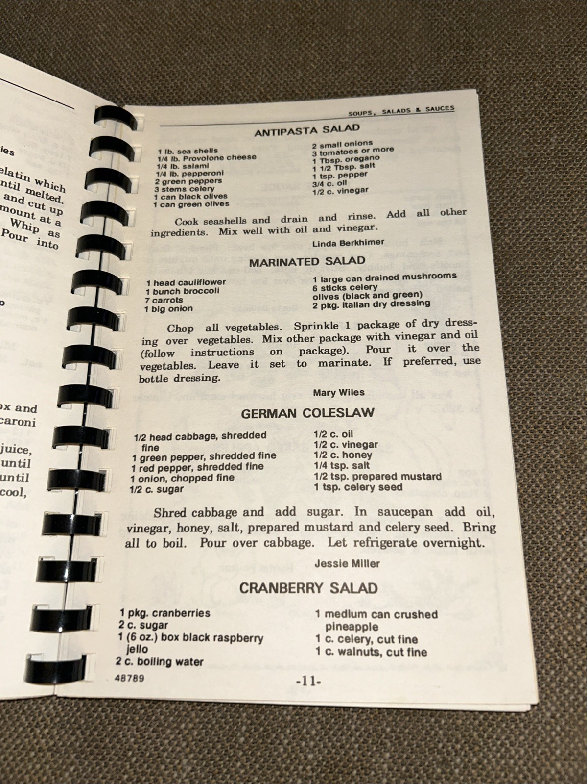 Heavenly Dishes ~ Women’s Ministries Pleasantville Assembly Of God 1977