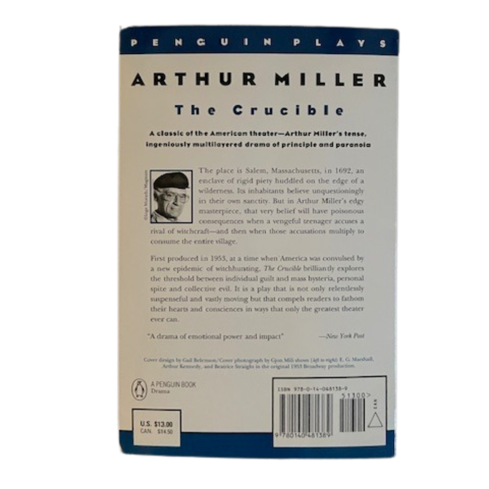 THE CRUCIBLE by Arthur Miller (1982)