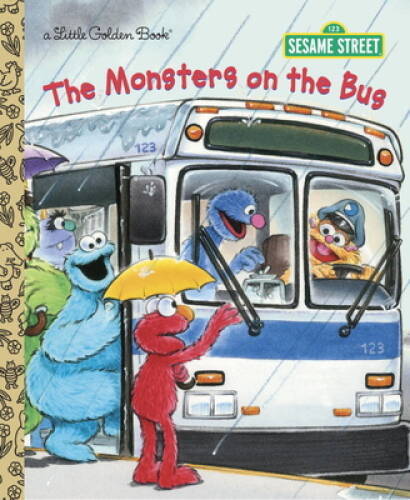 The Monsters on the Bus (Sesame Street) (Little Golden Book) – VERY GOOD