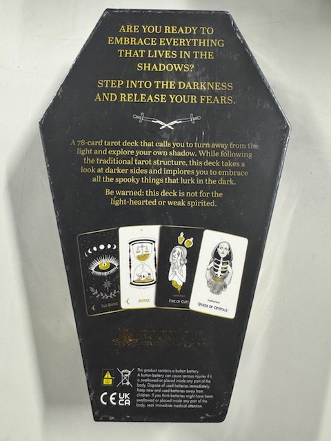 The Macabre Tarot Card Deck-Beautiful Tin New