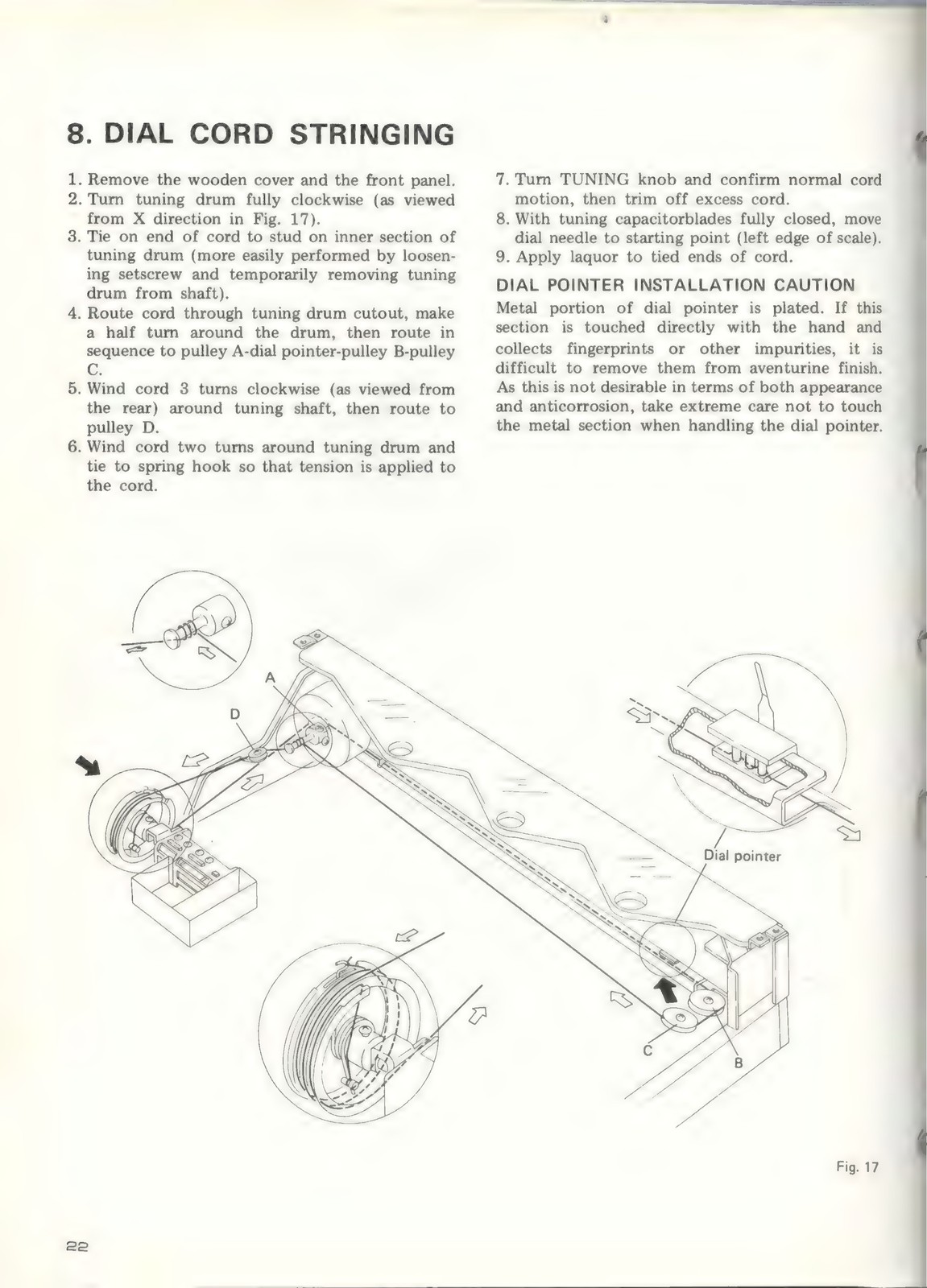 PIONEER SX-650 Stereo Receiver Service Manual – STEEL WIRE BOUND – TOUGH COVERS
