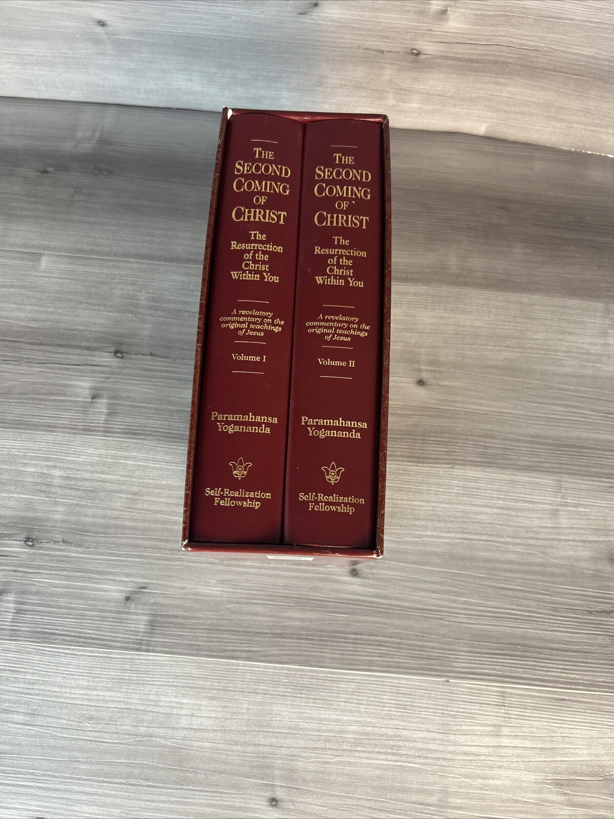 The Second Coming of Christ, Volumes I & II by: Paramahansa Yogananda Boxed Set