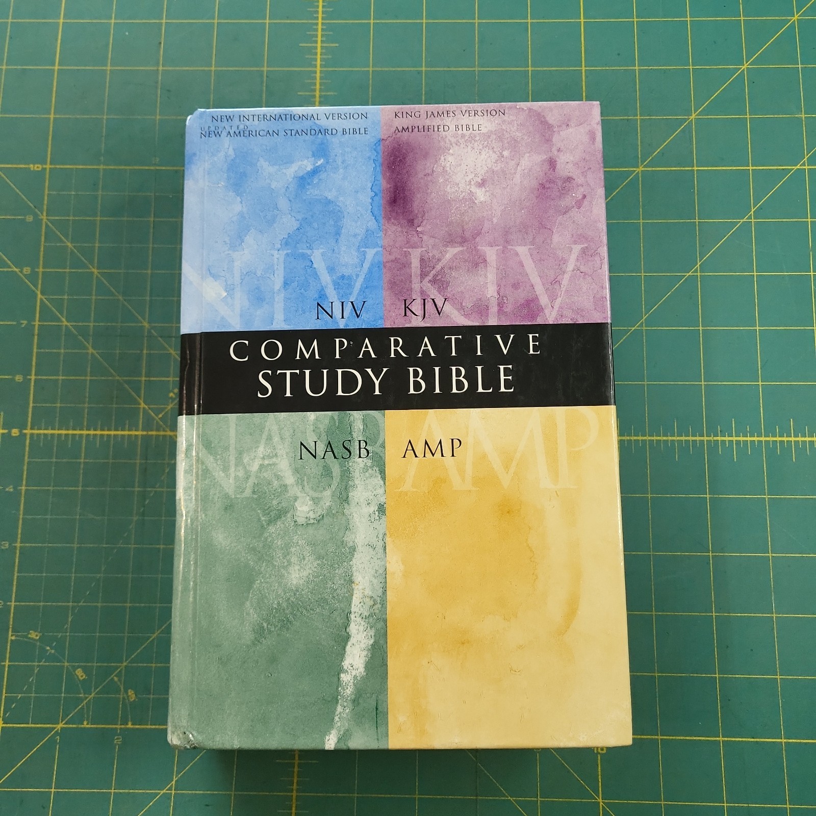 Comparative Study Bible by Zondervan Staff (1999, Hardcover, Revised edition)