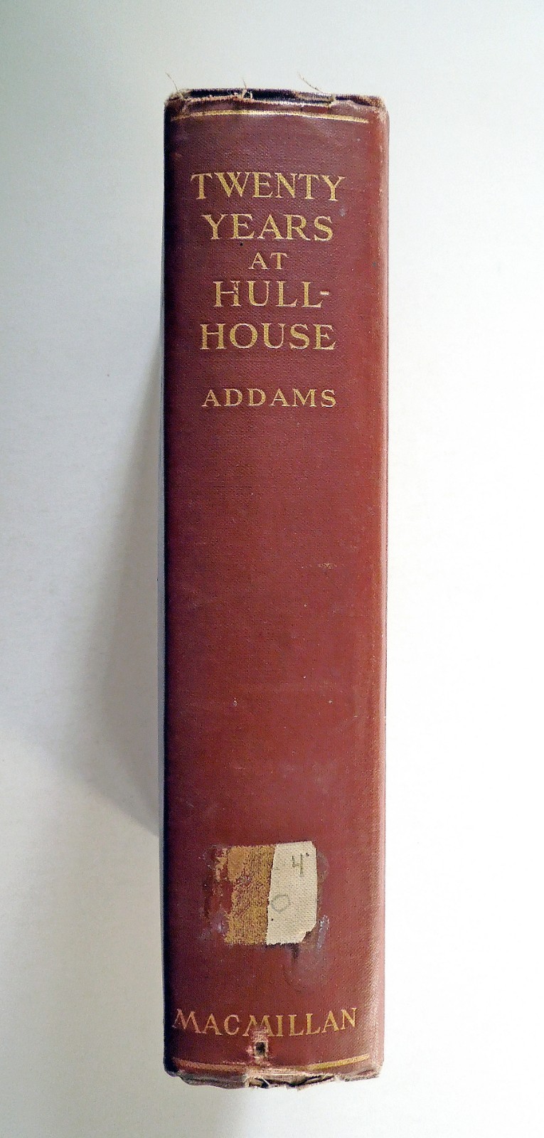 Twenty Years at Hull-House – Jane Addams, 1911 hc, The Macmillan Company