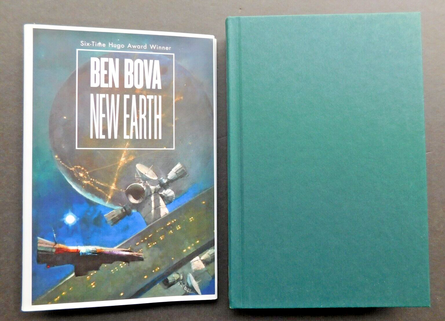 BEN BOVA True 1st edition NEW EARTH Tor 2013 Hardcover/jacket 383 pages Unread
