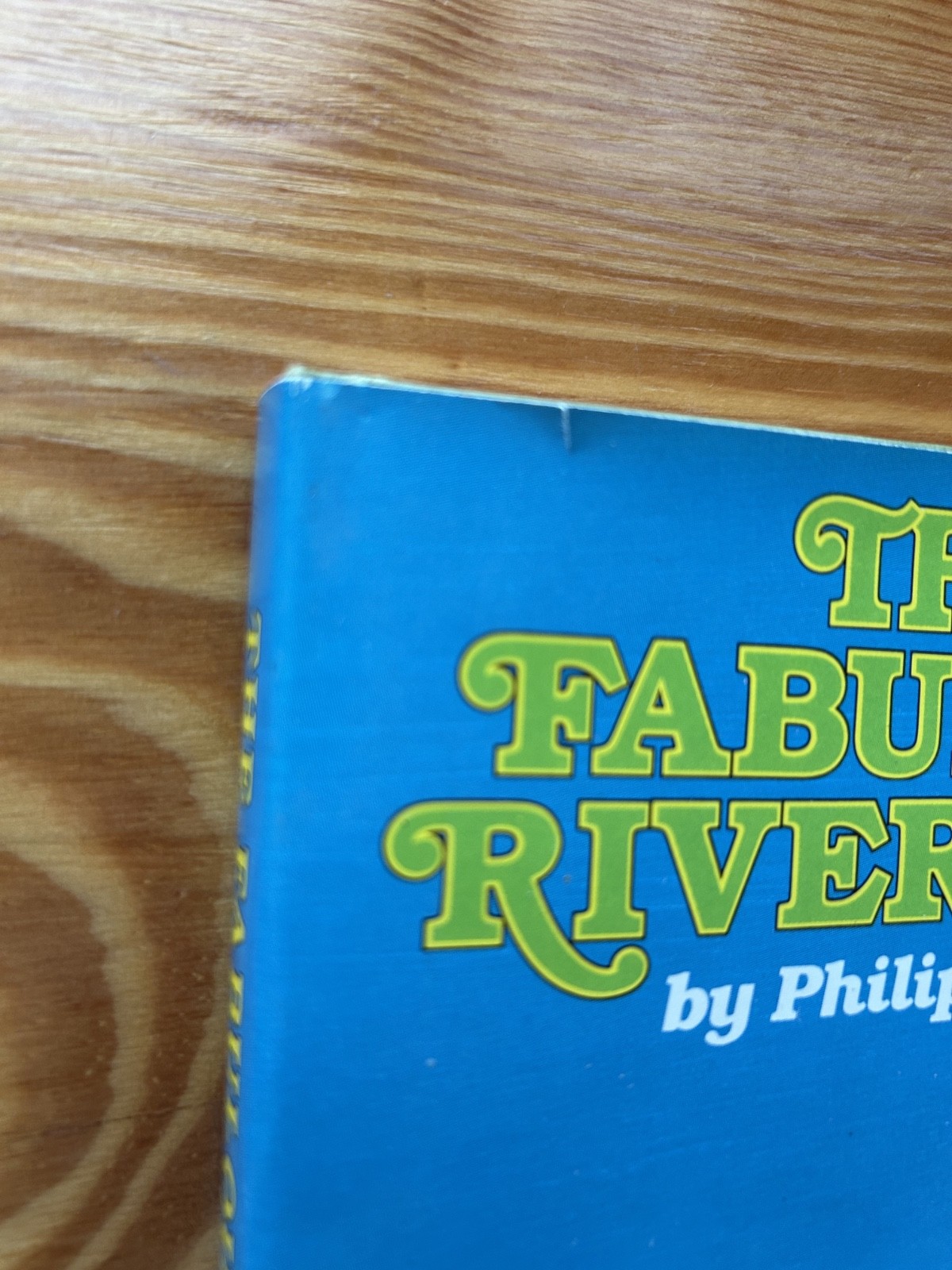 The Fabulous Riverboat by Philip Jose Farmer – 1971 BCE HCDJ – Riverworld #2