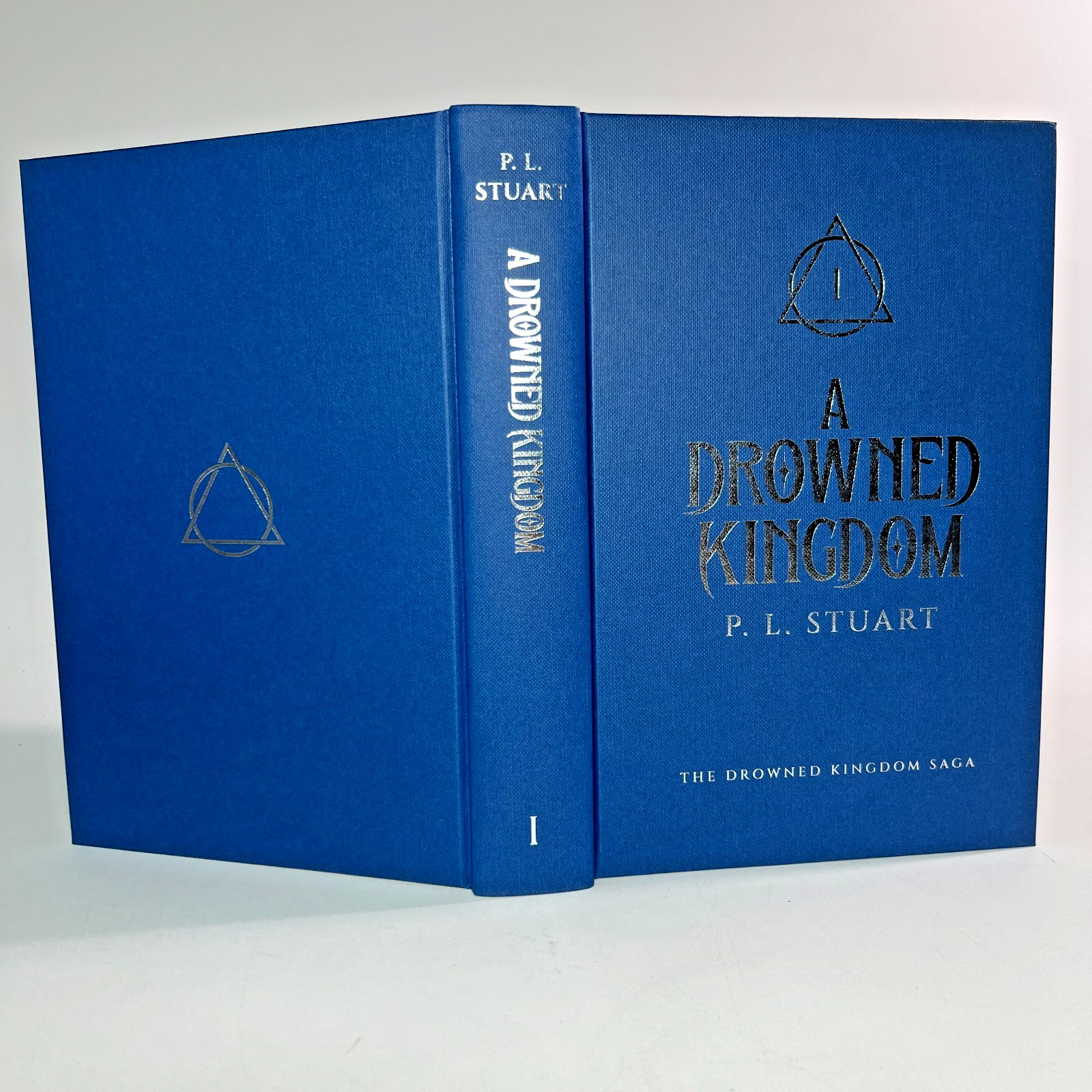 The Drowned Kingdom Saga Books I & II PL Stuart SIGNED 1st Broken Binding Set