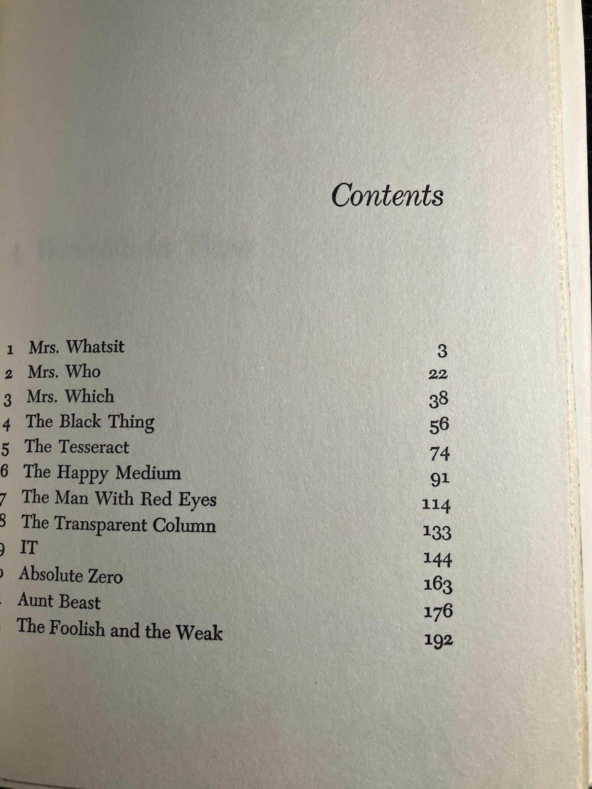 A Wrinkle In Time Madeline L’Engle ⓒ 1962 Thirty-fifth Printing 1976 HC/ DJ