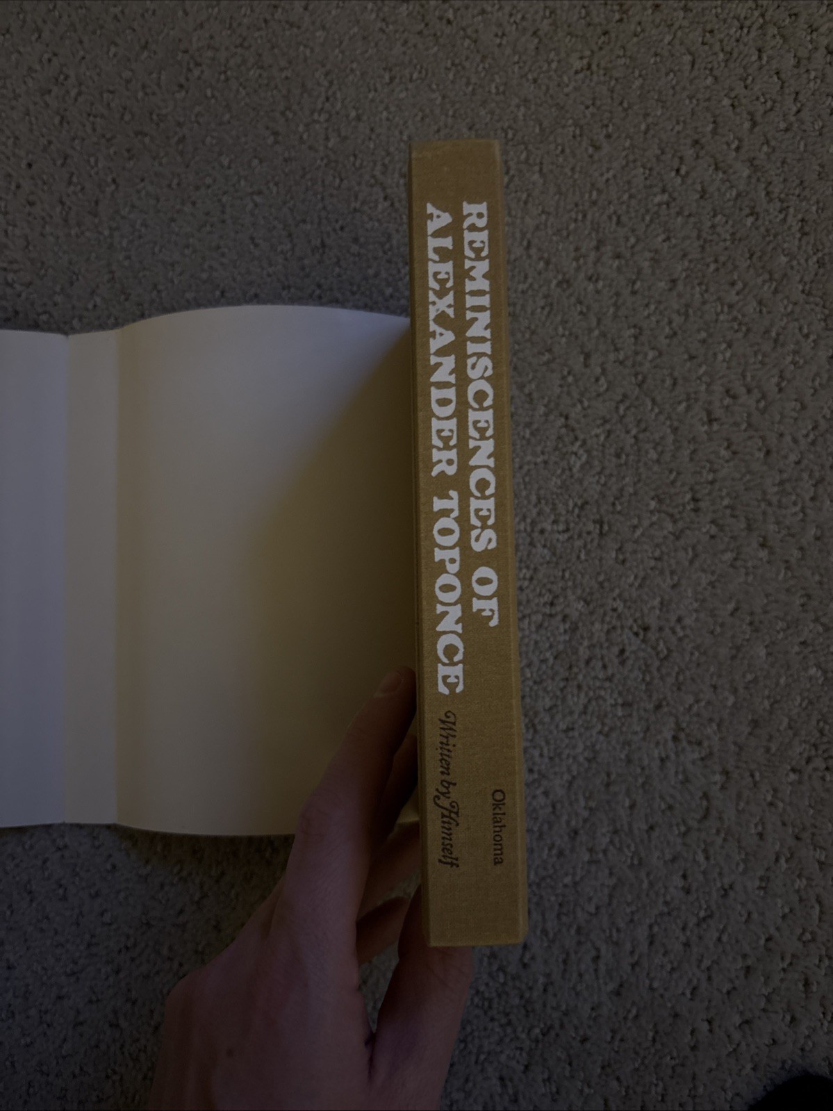 Reminiscences of Alexander Toponce, Written by Himself