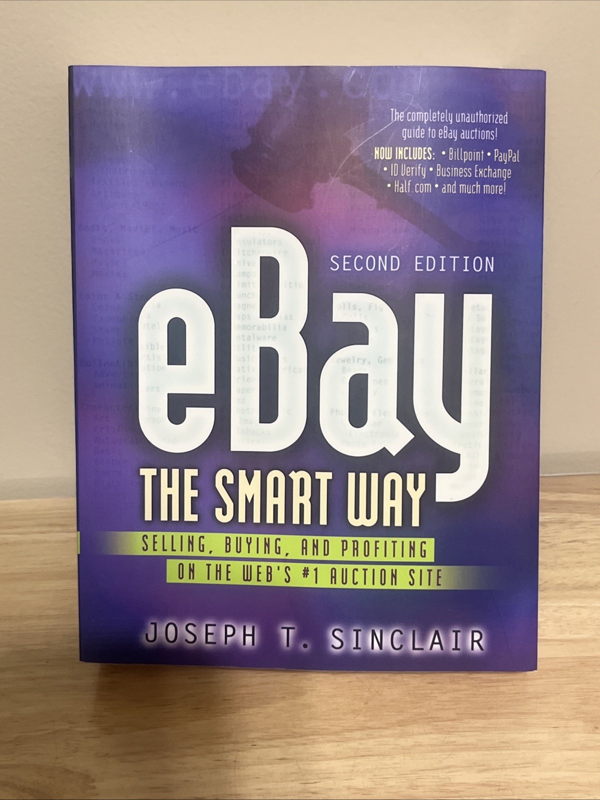 The Smart Way To Sell On eBay ( second edition) business/auction selling Book