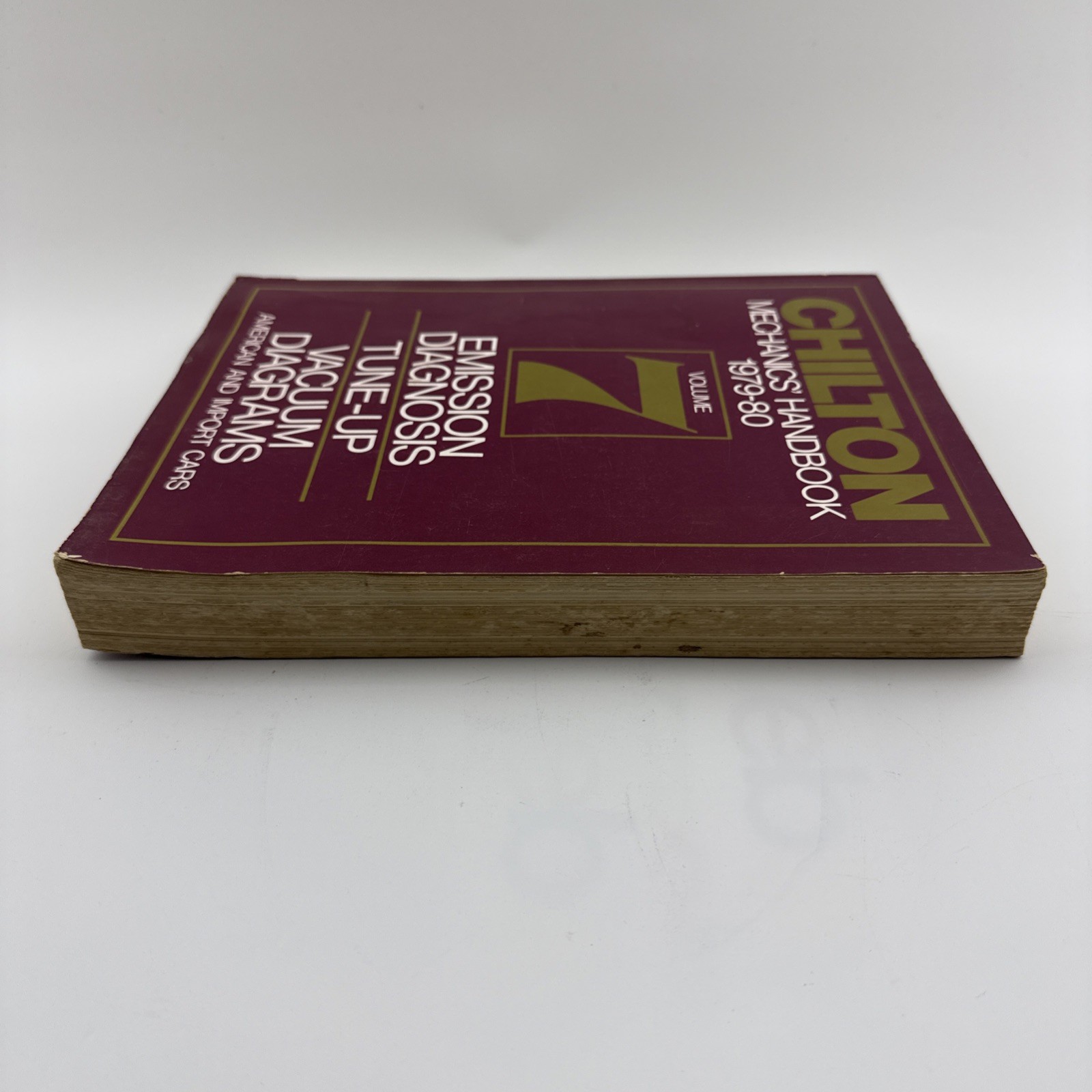 Chilton Mechanics Handbook Volume 7 Emission Diagnosis Tune-Up Vacuum Diagrams 1