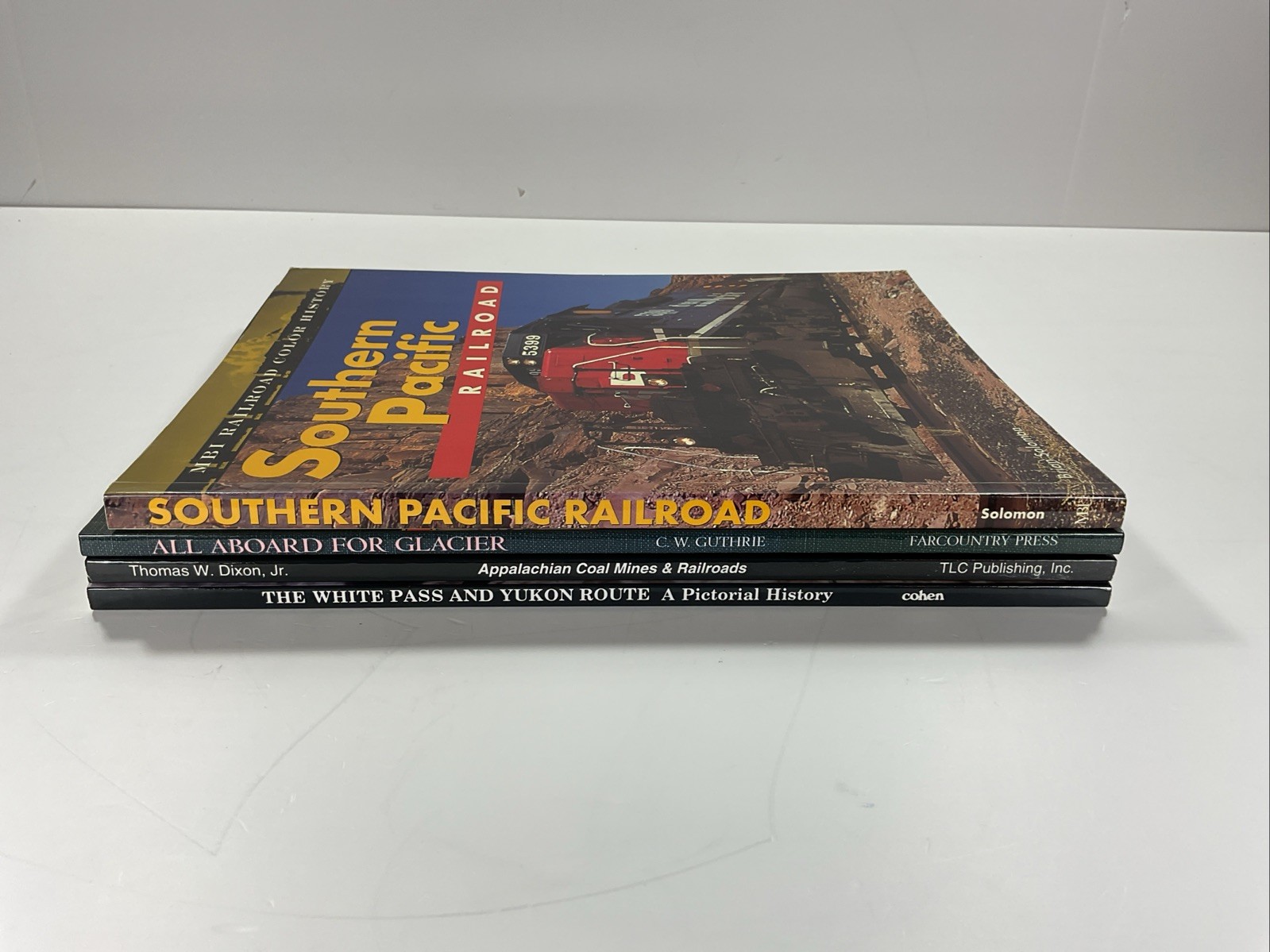 Southern Pacific Railroad White Pass Appalachian by Brian Solomon Lot of 4 PB