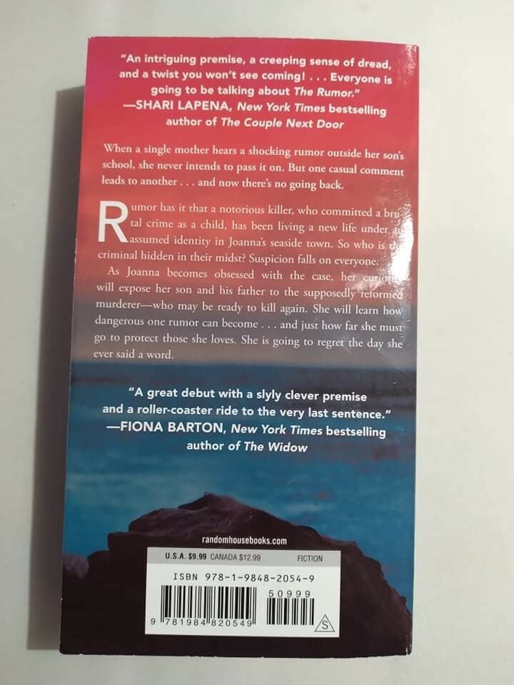 The Rumor : A Novel by Lesley Kara (2020, US-Tall Rack Paperback)