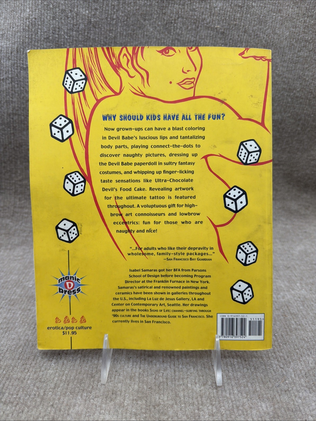 Devil Babe’s Big Book of Fun by Isabel Samaras (1997, Trade Paperback)