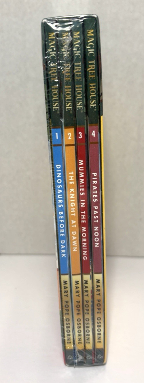Magic Tree House Books Box Set Books 1-4 Series Set by Mary Pope Osbourne-Sealed