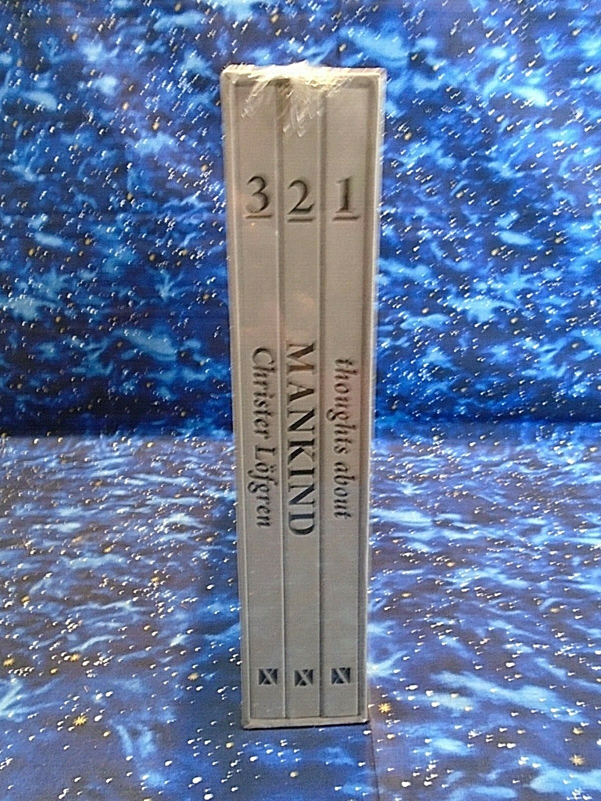 Thoughts About Mankind, Hardcover by Lofgren, Christer Set of 3 Factory Sealed