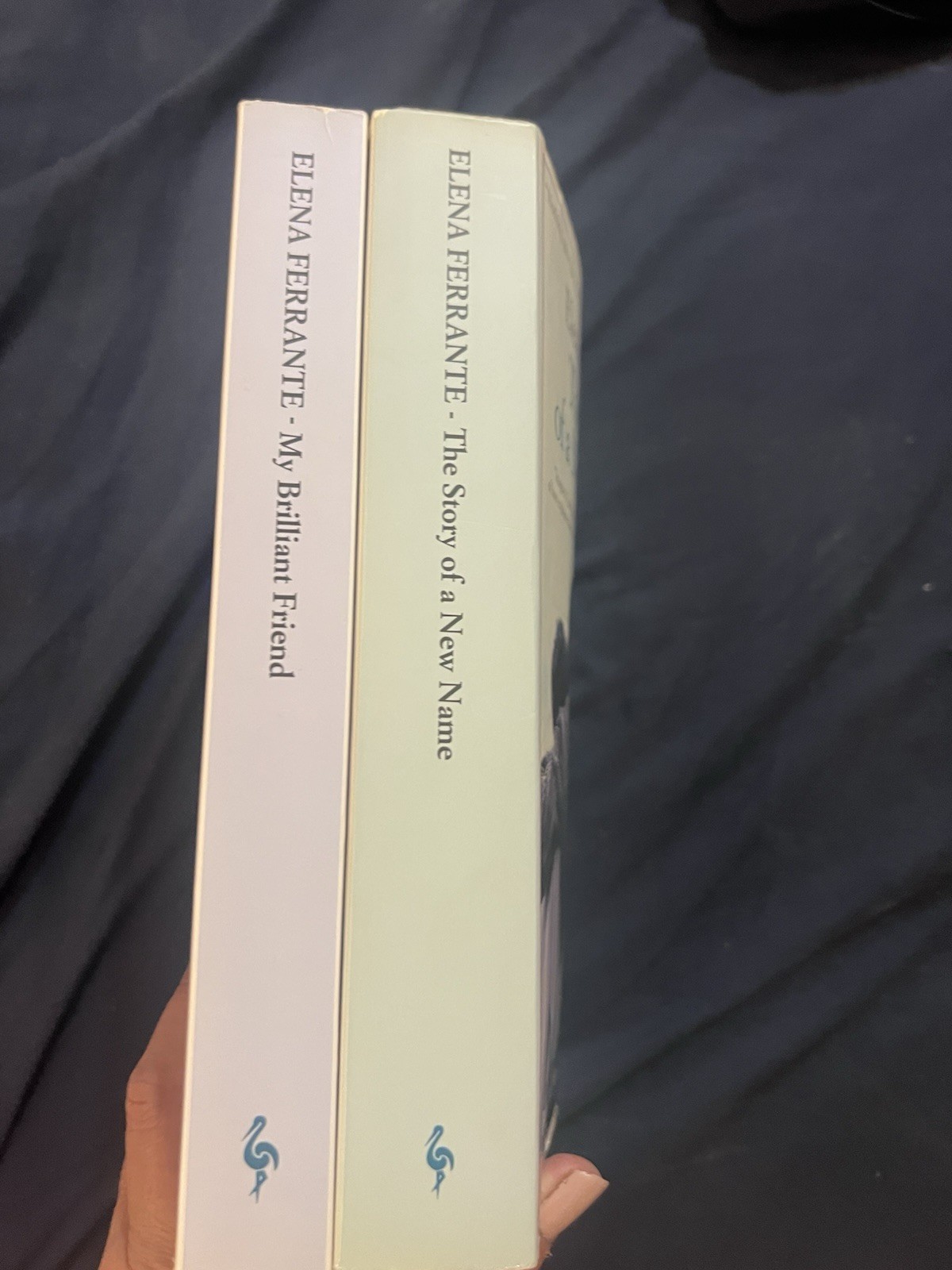 Elena Ferrante My Brilliant Friend AND The Story Of A New Name Neapolitan Books