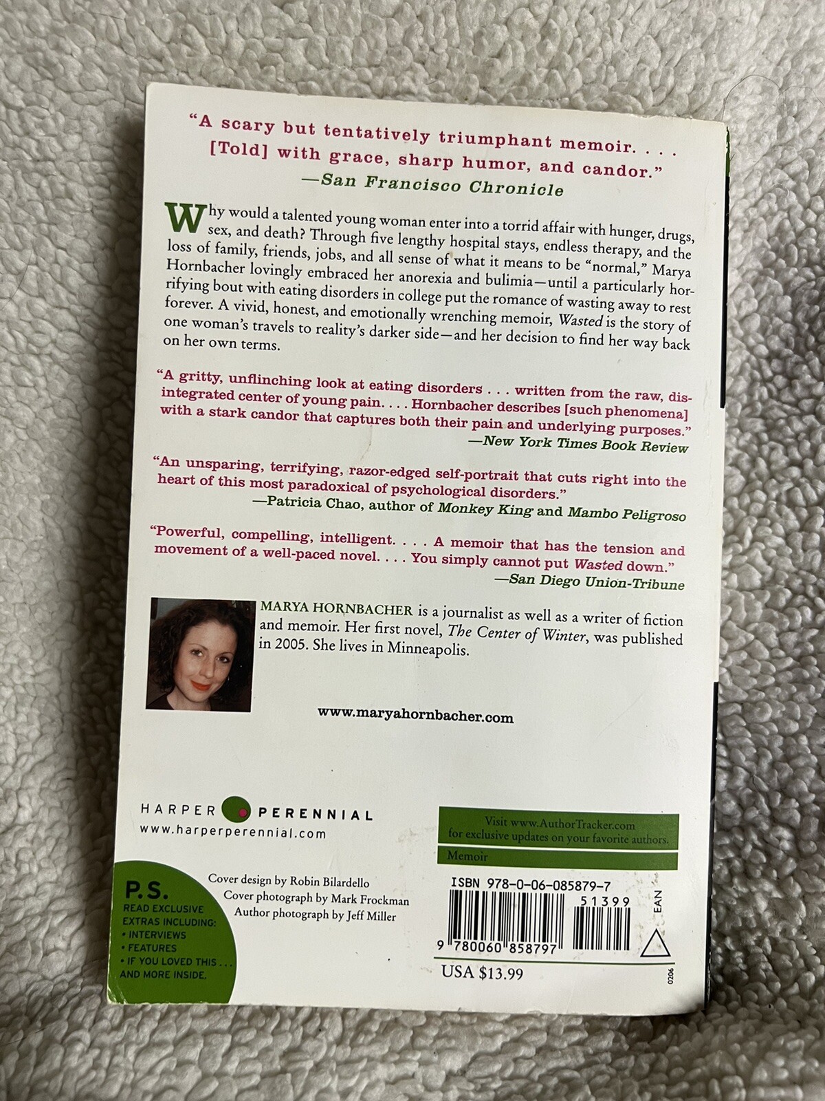 P. S. Ser.: Wasted : A Memoir of Anorexia and Bulimia by Marya Hornbacher (2006,