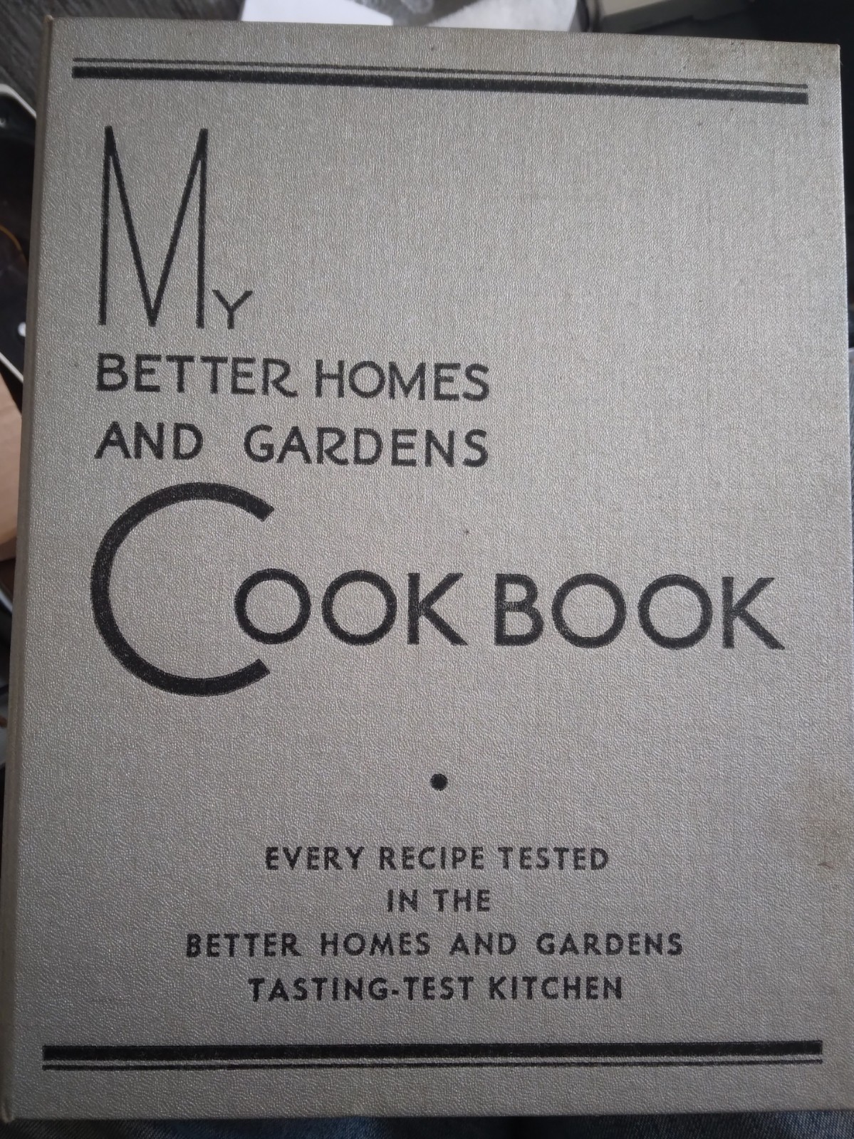 1935 VG-EX „My New Better Homes And Gardens Cook Book“ – My First One Sold!
