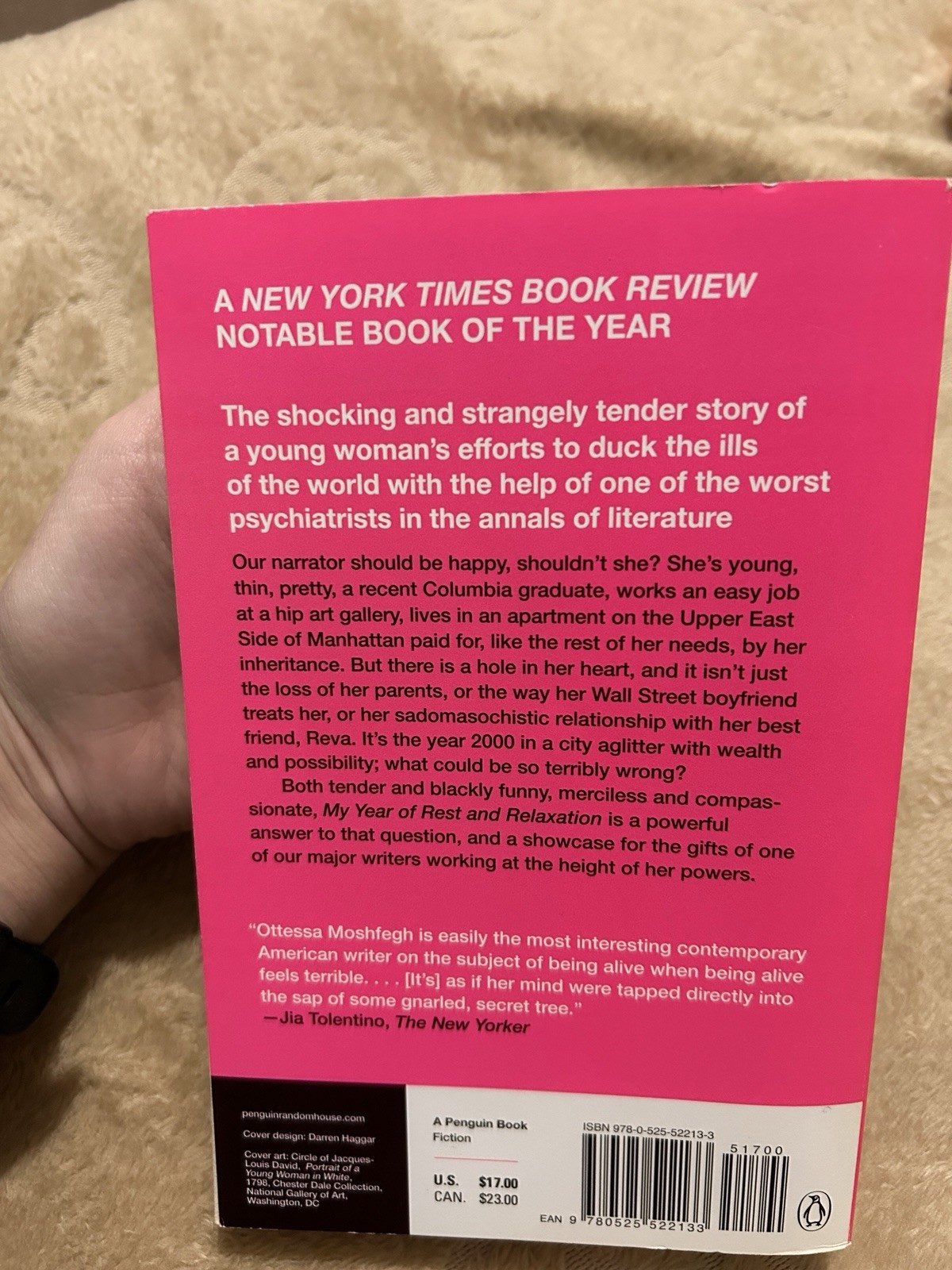 My Year of Rest and Relaxation : A Novel by Ottessa Moshfegh (2019, Paperback)