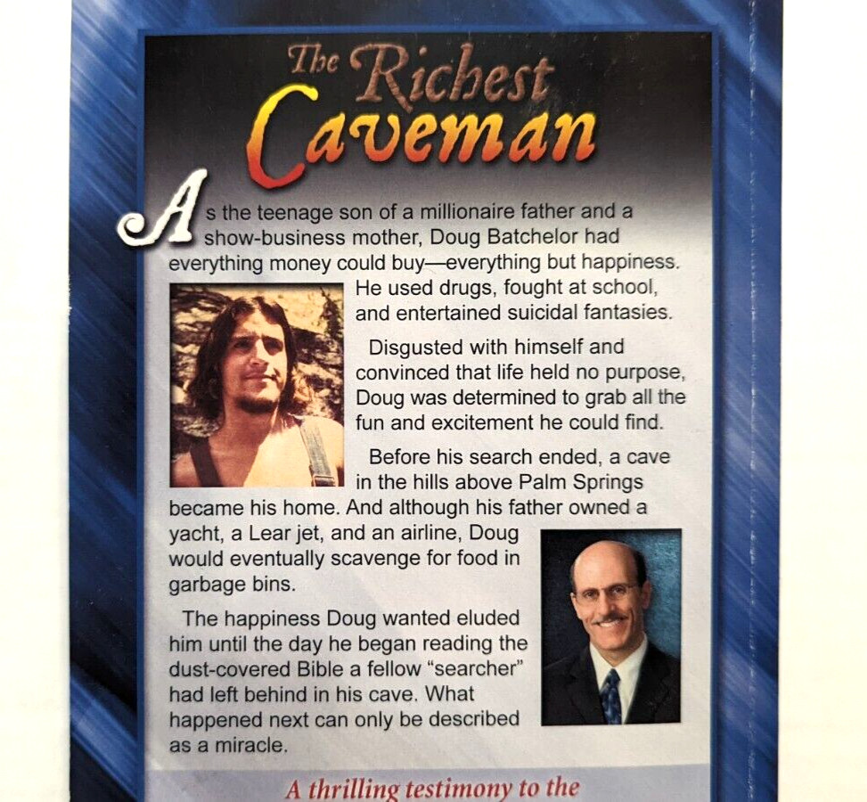 The Richest Caveman: The Doug Batchelor Story, Marilyn Tooker 2023 Edition PB